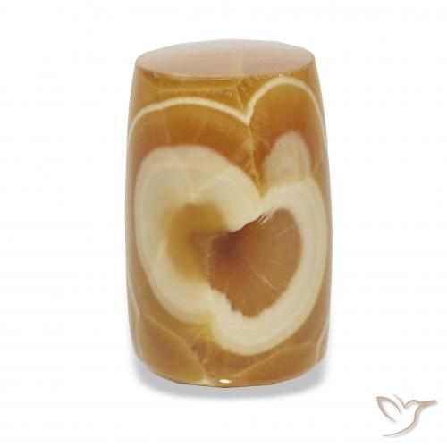 15.10 ct Multicolor Agate Gemstone, Agate Gem in Barrel / Full-Round Shape for Sale.