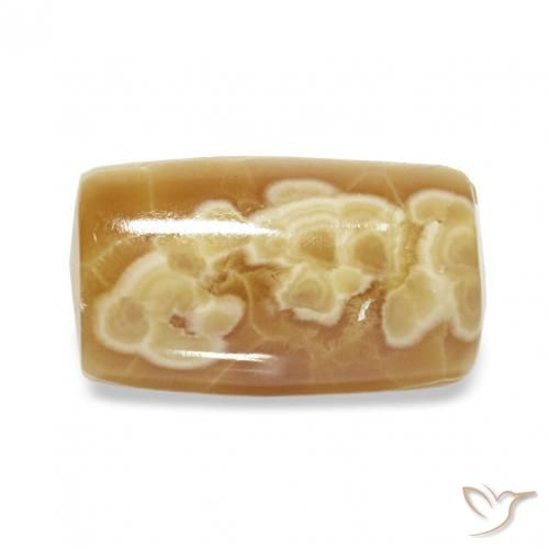 5.89 ct Multicolor Agate Stone, Natural Agate in Barrel / Full-Round Shape for Sale