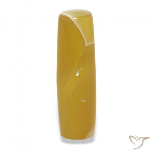 6.01 ct Multicolor Agate Gemstone, Agate Gem in Barrel / Full-Round Shape for Sale.