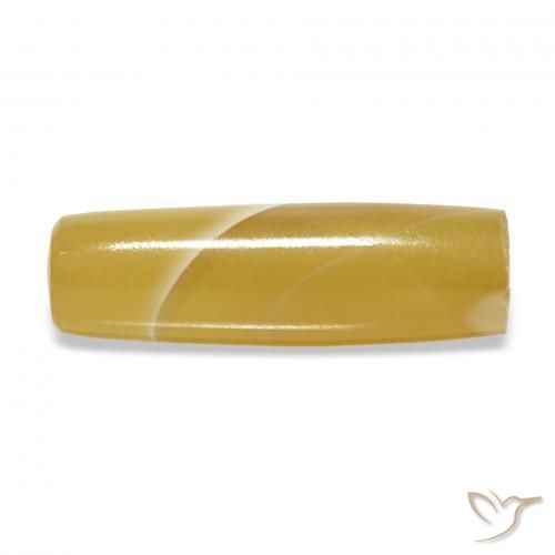 6.01 ct Multicolor Agate Stone, Natural Agate in Barrel / Full-Round Shape for Sale