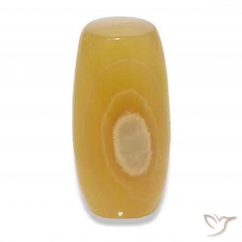 24.20 ct Multicolor Agate Gemstone, Agate Gem in Barrel / Full-Round Shape for Sale.