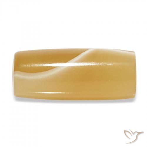 8.16 ct Multicolor Agate Stone, Natural Agate in Barrel / Full-Round Shape for Sale