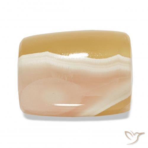 34.80 ct Multicolor Agate Stone, Natural Agate in Barrel / Full-Round Shape for Sale