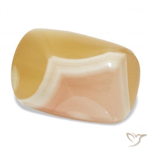Agate Gemstone in 18.3 x 13.8 mm Size for Sale, Agate Stone in Multicolor Color