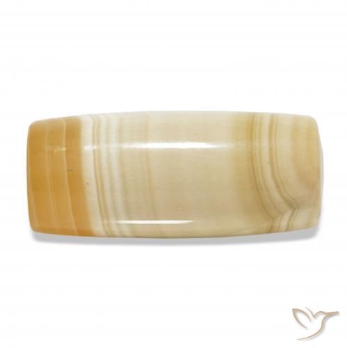 34.03 ct Multicolor Agate Stone, Natural Agate in Barrel / Full-Round Shape for Sale