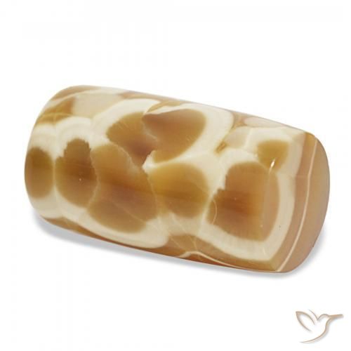 Agate Gemstone in 17.8 x 9.7 mm Size for Sale, Agate Stone in Multicolor Color