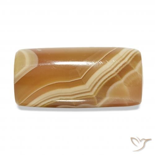 31.26 ct Multicolor Agate Stone, Natural Agate in Barrel / Full-Round Shape for Sale