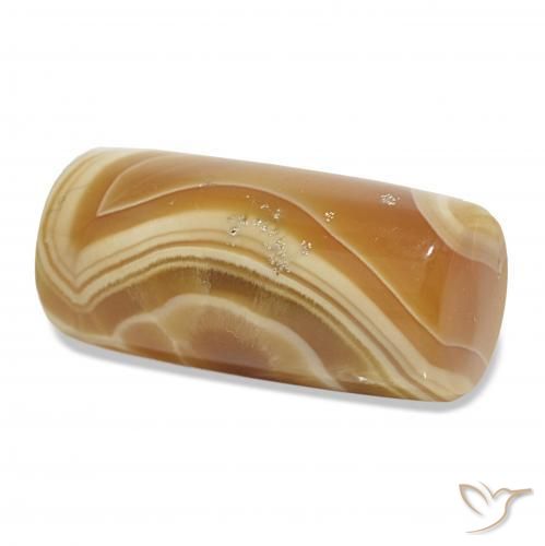 Agate Gemstone in 23.7 x 11.2 mm Size for Sale, Agate Stone in Multicolor Color