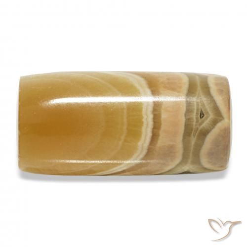 15.40 ct Multicolor Agate Stone, Natural Agate in Barrel / Full-Round Shape for Sale