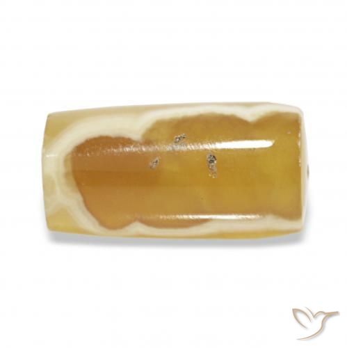 9.12 ct Multicolor Agate Stone, Natural Agate in Barrel / Full-Round Shape for Sale