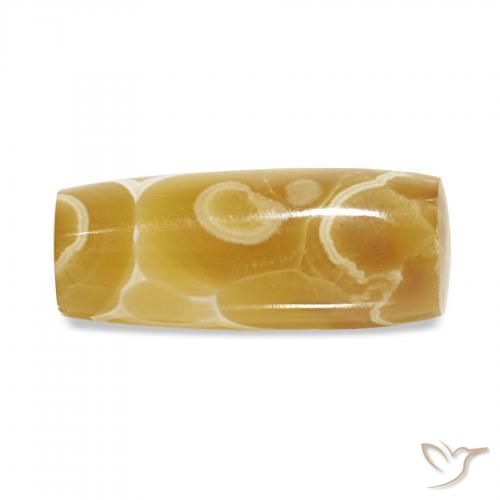 8.62 ct Multicolor Agate Stone, Natural Agate in Barrel / Full-Round Shape for Sale