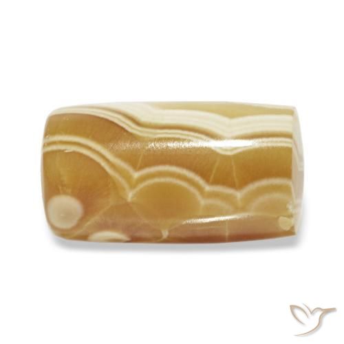 8.39 ct Multicolor Agate Stone, Natural Agate in Barrel / Full-Round Shape for Sale