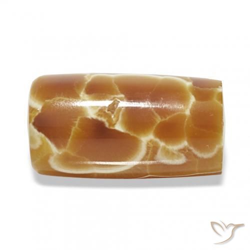 19.36 ct Multicolor Agate Stone, Natural Agate in Barrel / Full-Round Shape for Sale