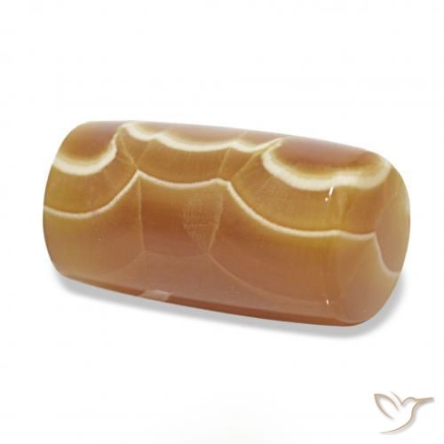 Agate Gemstone in 18.8 x 10 mm Size for Sale, Agate Stone in Multicolor Color