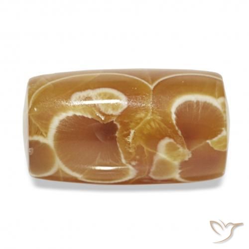 15.61 ct Multicolor Agate Stone, Natural Agate in Barrel / Full-Round Shape for Sale