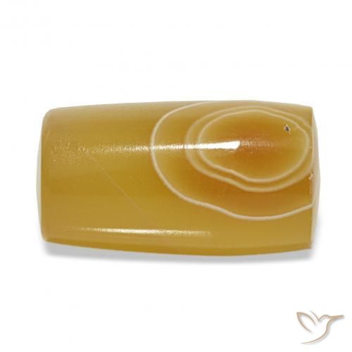 15.12 ct Multicolor Agate Stone, Natural Agate in Barrel / Full-Round Shape for Sale