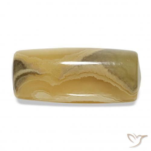 16.55 ct Multicolor Agate Stone, Natural Agate in Barrel / Full-Round Shape for Sale