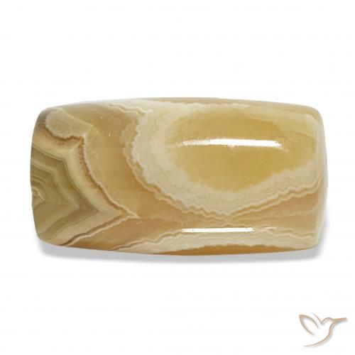 22.89 ct Multicolor Agate Stone, Natural Agate in Barrel / Full-Round Shape for Sale