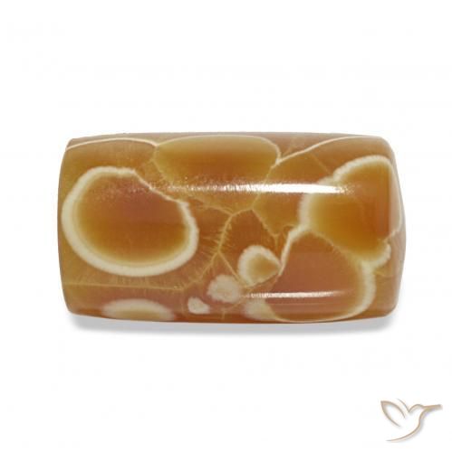 17.70 ct Multicolor Agate Stone, Natural Agate in Barrel / Full-Round Shape for Sale