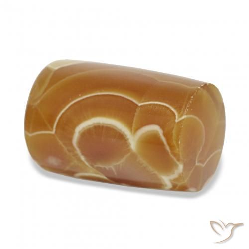 Agate Gemstone in 17.2 x 10.8 mm Size for Sale, Agate Stone in Multicolor Color