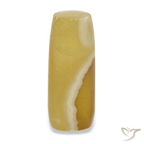 6.73 ct Multicolor Agate Gemstone, Agate Gem in Barrel / Full-Round Shape for Sale.