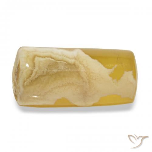 4.31 ct Multicolor Agate Stone, Natural Agate in Barrel / Full-Round Shape for Sale