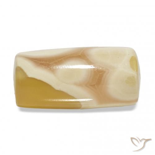 18.45 ct Multicolor Agate Stone, Natural Agate in Barrel / Full-Round Shape for Sale