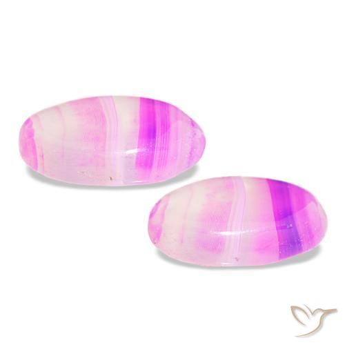 Agate Gemstones in 15.8 x 9.7 mm Size for Sale, Agate Stones in Multicolor Color