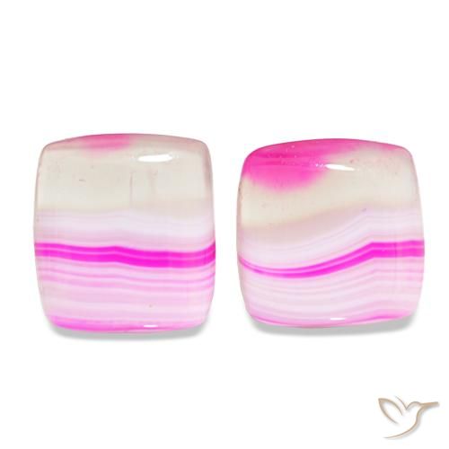16.57ctw Multicolor Agate, Cushion, Transparent