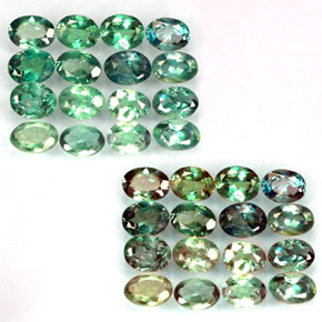 1.59 ct Multicolor Alexandrite Gemstone, Alexandrite Gem in Oval Facet Shape for Sale.
