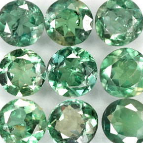 1.22 ct Multicolor Alexandrite Stone, Natural Alexandrite in Round Facet Shape for Sale