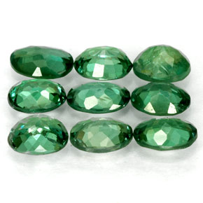 Alexandrite Gemstone in 4.1 x 3.2 mm Size for Sale, Alexandrite Stone in Green/Red Color