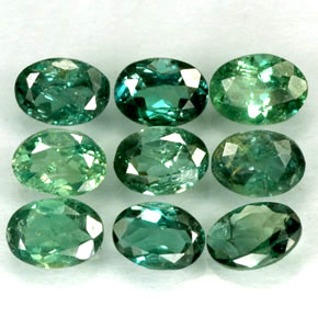 1.27 ct Multicolor Alexandrite Stone, Natural Alexandrite in Oval Facet Shape for Sale