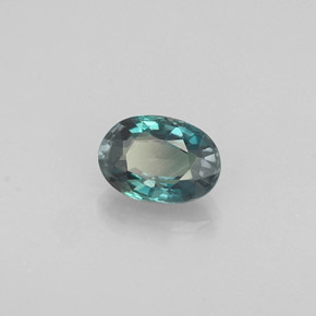 0.43 ct Multicolor Alexandrite Stone, Natural Alexandrite in Oval Facet Shape for Sale