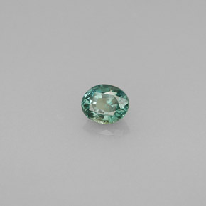0.33 ct Multicolor Alexandrite Stone, Natural Alexandrite in Oval Facet Shape for Sale