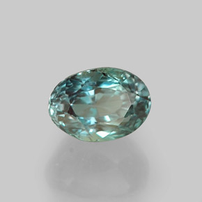0.45 ct Multicolor Alexandrite Stone, Natural Alexandrite in Oval Facet Shape for Sale