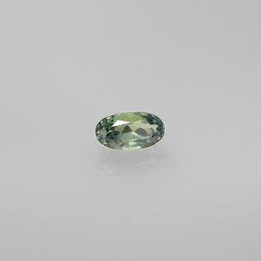 0.37 ct Multicolor Alexandrite Stone, Natural Alexandrite in Oval Facet Shape for Sale