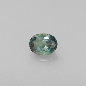 0.23 ct Multicolor Alexandrite Stone, Natural Alexandrite in Oval Facet Shape for Sale