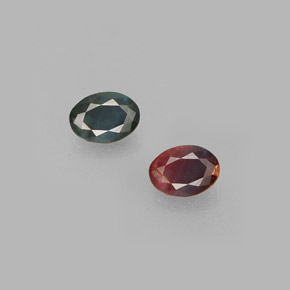 0.15 ct Multicolor Alexandrite Gemstone, Alexandrite Gem in Oval Facet Shape for Sale.