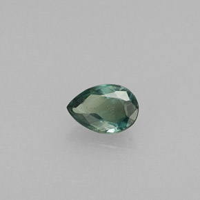 0.20 ct Multicolor Alexandrite Stone, Natural Alexandrite in Pear Facet Shape for Sale