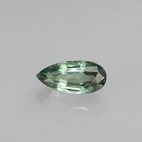 0.33 ct Multicolor Alexandrite Stone, Natural Alexandrite in Pear Facet Shape for Sale