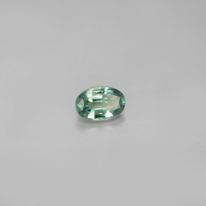 0.36 ct Multicolor Alexandrite Stone, Natural Alexandrite in Oval Facet Shape for Sale