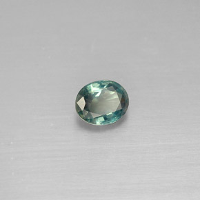 0.33 ct Multicolor Alexandrite Stone, Natural Alexandrite in Oval Facet Shape for Sale