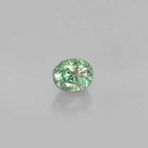 0.54 ct Multicolor Alexandrite Stone, Natural Alexandrite in Oval Facet Shape for Sale