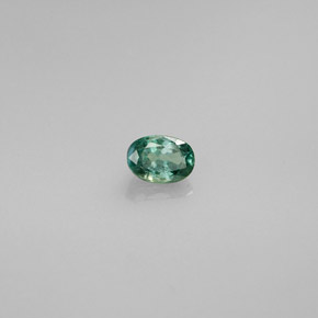 0.33 ct Multicolor Alexandrite Stone, Natural Alexandrite in Oval Facet Shape for Sale