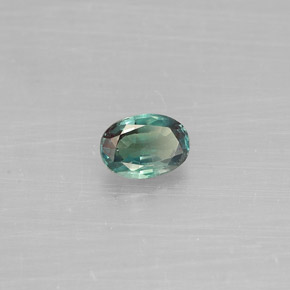 0.28 ct Multicolor Alexandrite Stone, Natural Alexandrite in Oval Facet Shape for Sale