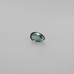 0.13 ct Multicolor Alexandrite Stone, Natural Alexandrite in Pear Facet Shape for Sale