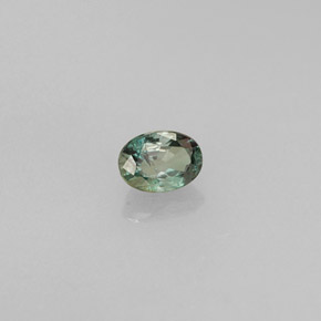 0.18 ct Multicolor Alexandrite Stone, Natural Alexandrite in Oval Facet Shape for Sale