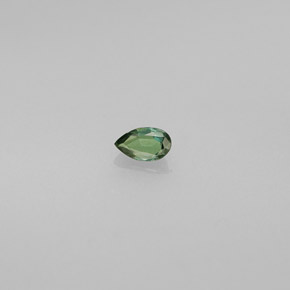 0.11 ct Multicolor Alexandrite Stone, Natural Alexandrite in Pear Facet Shape for Sale
