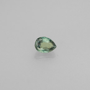 0.15 ct Multicolor Alexandrite Stone, Natural Alexandrite in Pear Facet Shape for Sale
